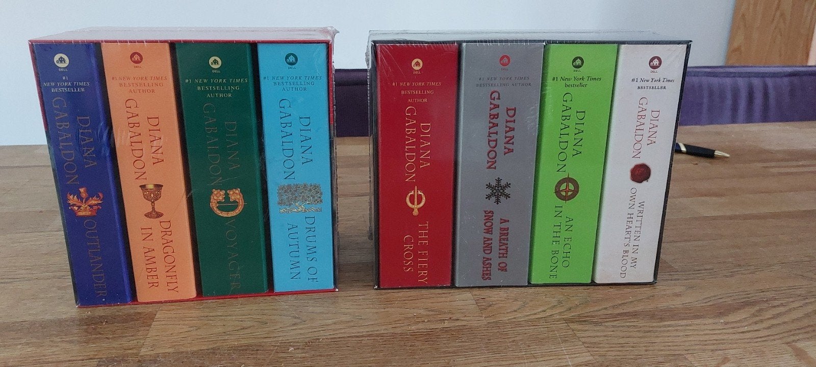 Diana Gabaldon the outlander deel 1 t/m 8 (Engels), Ophalen of Verzenden, Zo goed als nieuw, Diana Gabaldon.