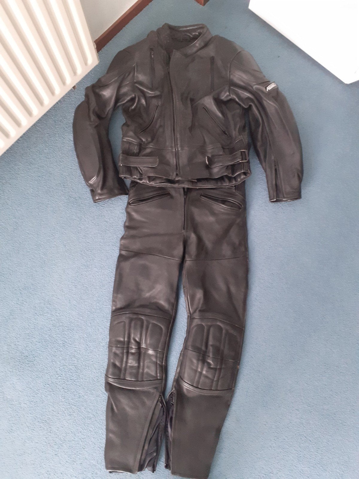 Leren motorpak, Ophalen of Verzenden, Tweedehands, Combipak