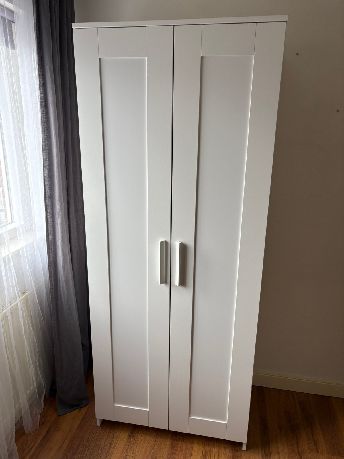 Witte ikea kledingkast, Ophalen, 100 tot 150 cm, Zo goed als nieuw, 150 tot 200 cm