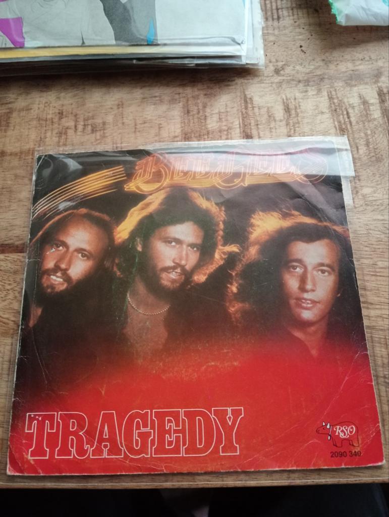 The bee Gees - tragedy, Ophalen of Verzenden, Zo goed als nieuw, Pop