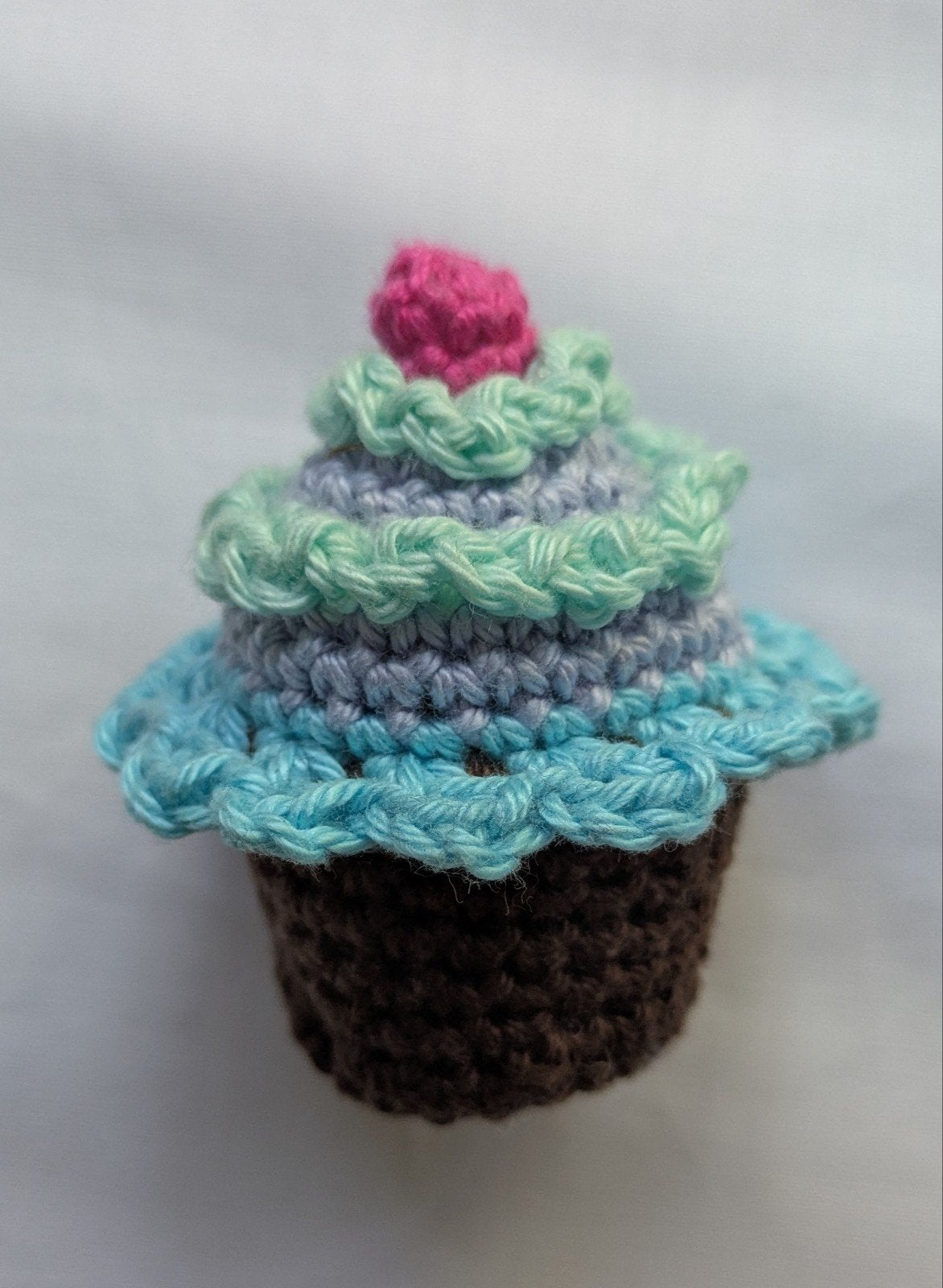 Gehaakt cupcakeje, Ophalen of Verzenden, Nieuw, Overige materialen, Speelkeuken-accessoire