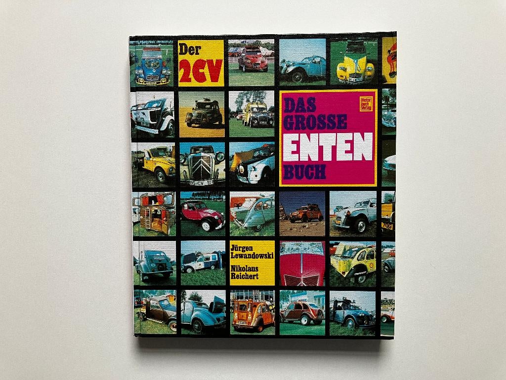 Der 2CV, das grosse Enten buch (J.Lewandowski & N. Reichert), Ophalen of Verzenden, Zo goed als nieuw, Citroën