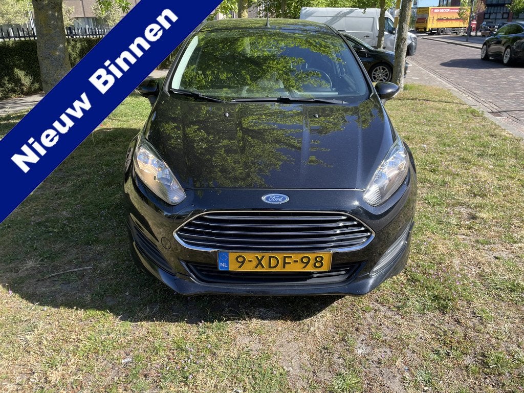 Ford Fiesta 1.0 EcoBoost Hot Hatch Nw d riem vol opties kijk, Voorwielaandrijving, Euro 5, Zwart, Origineel Nederlands
