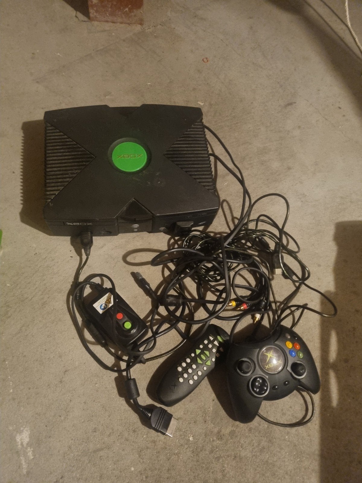 Xbox original met 21 spellen 1 controler, Spelcomputers en Games, Spelcomputers | Xbox Original, Ophalen of Verzenden, Gebruikt