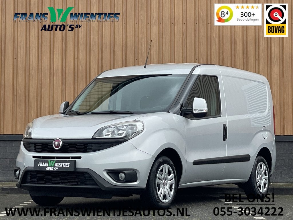 Fiat Doblò 1.3 MJ L1 | Ex. BTW | Trekhaak | | Navigatie | A, Voorwielaandrijving, Stof, Gebruikt, Zwart