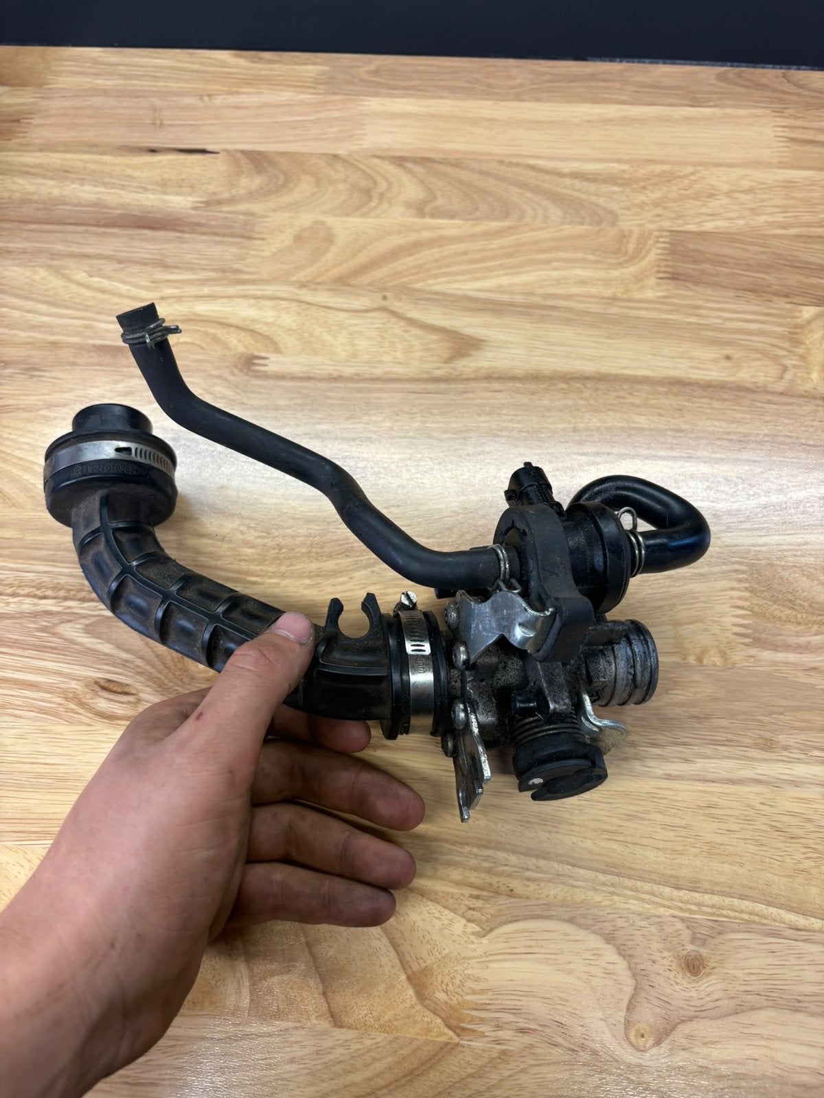 Gaskleppenhuis Piaggio Zip/Vespa iGET E4 Origineel, Ophalen of Verzenden, Gebruikt, Overige typen, Piaggio