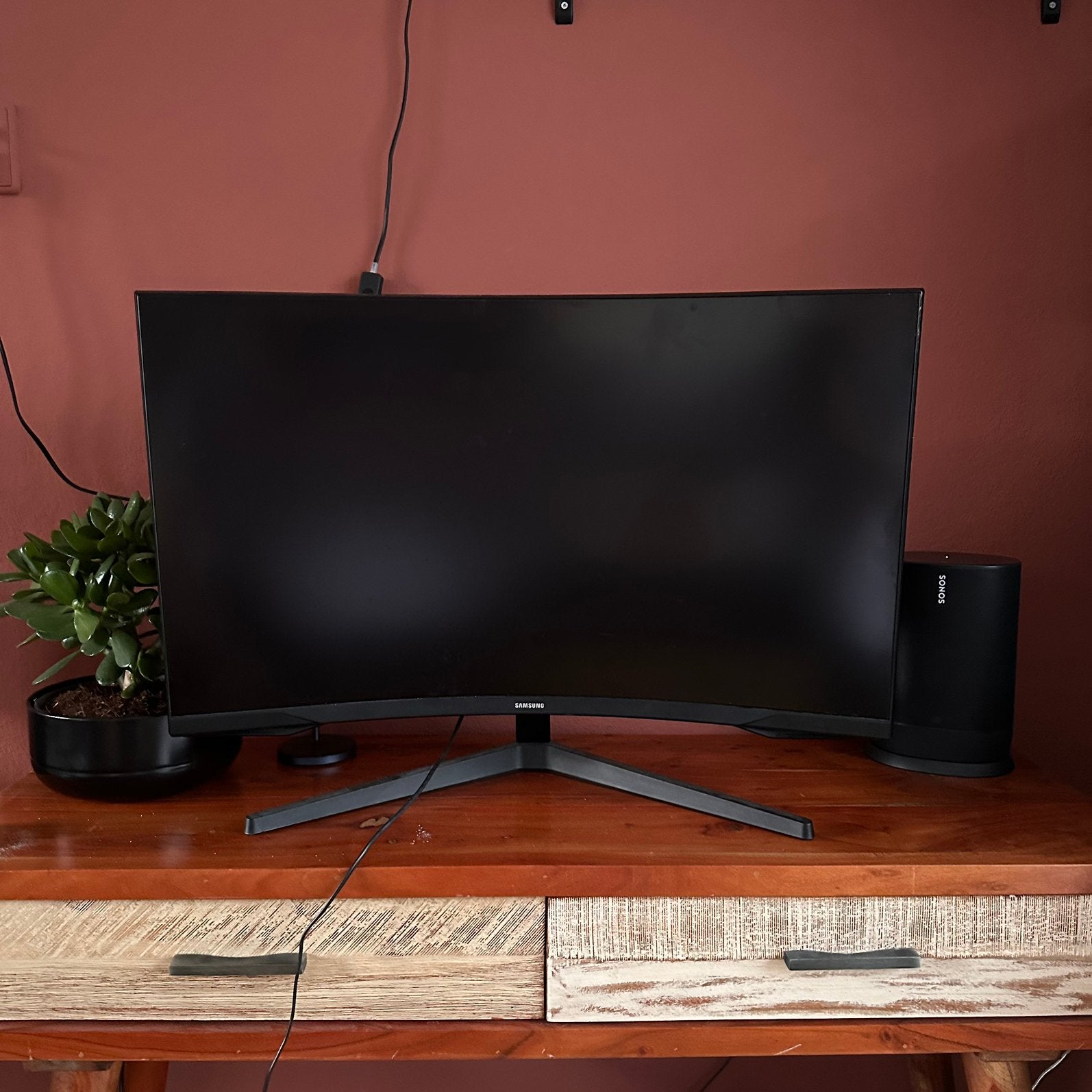 Samsung Odyssey G5 32” Curved Gaming Monitor – QHD 144Hz 1ms, Kantelbaar, 101 t/m 150 Hz, VA, Zo goed als nieuw