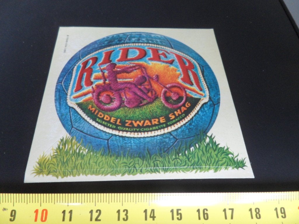 sticker RIDER Middel Zware Shag  KA145  *, Ophalen, Zo goed als nieuw