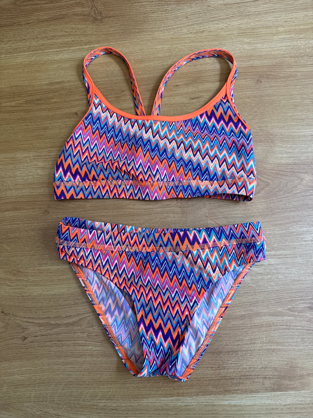 Funkita Bikini Set - Kleurrijk Zigzag Patroon maat 34, Ophalen of Verzenden, Zo goed als nieuw, Meerkleurig, Bikini