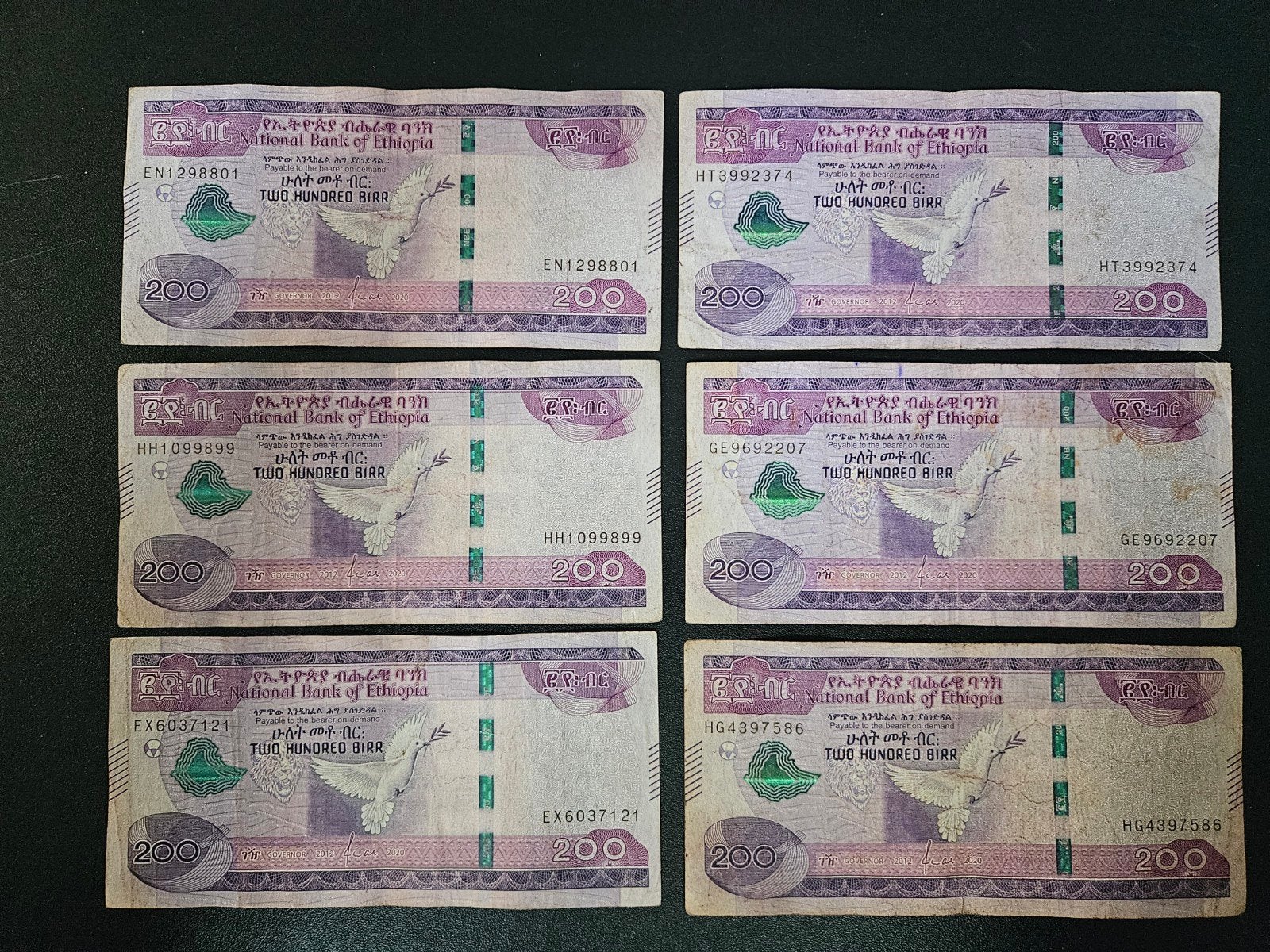 Ethiopië pick W58 2012/2020  per stuk, Verzenden, Overige landen, Los biljet