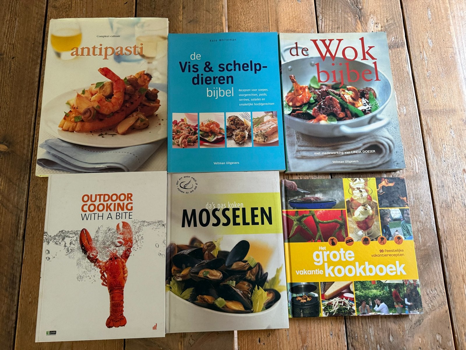 6 kookboeken voor de kookfanaat - Bieden en ophalen, Boeken, Ophalen, Gelezen, Overige gebieden, Voorgerechten en Soepen