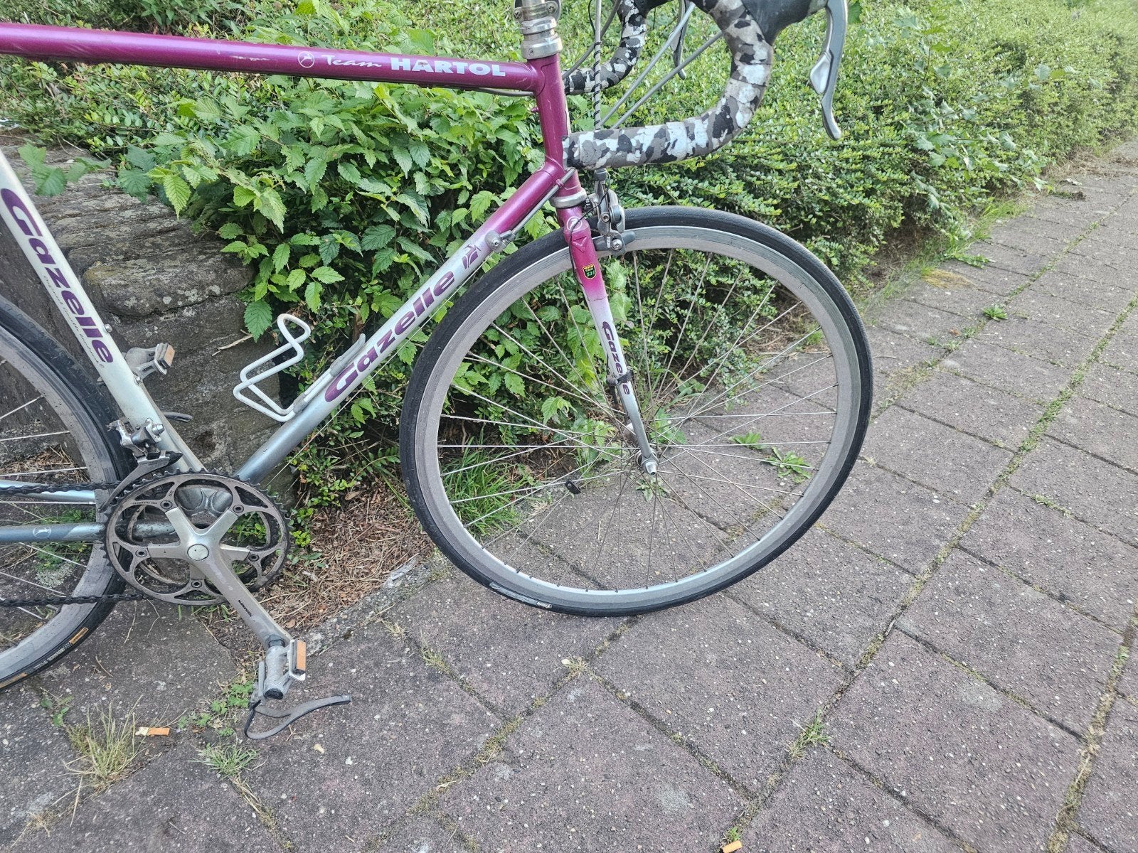 Vintage Gazelle racefiets, Ophalen, 28 inch, Zo goed als nieuw, 15 tot 20 versnellingen