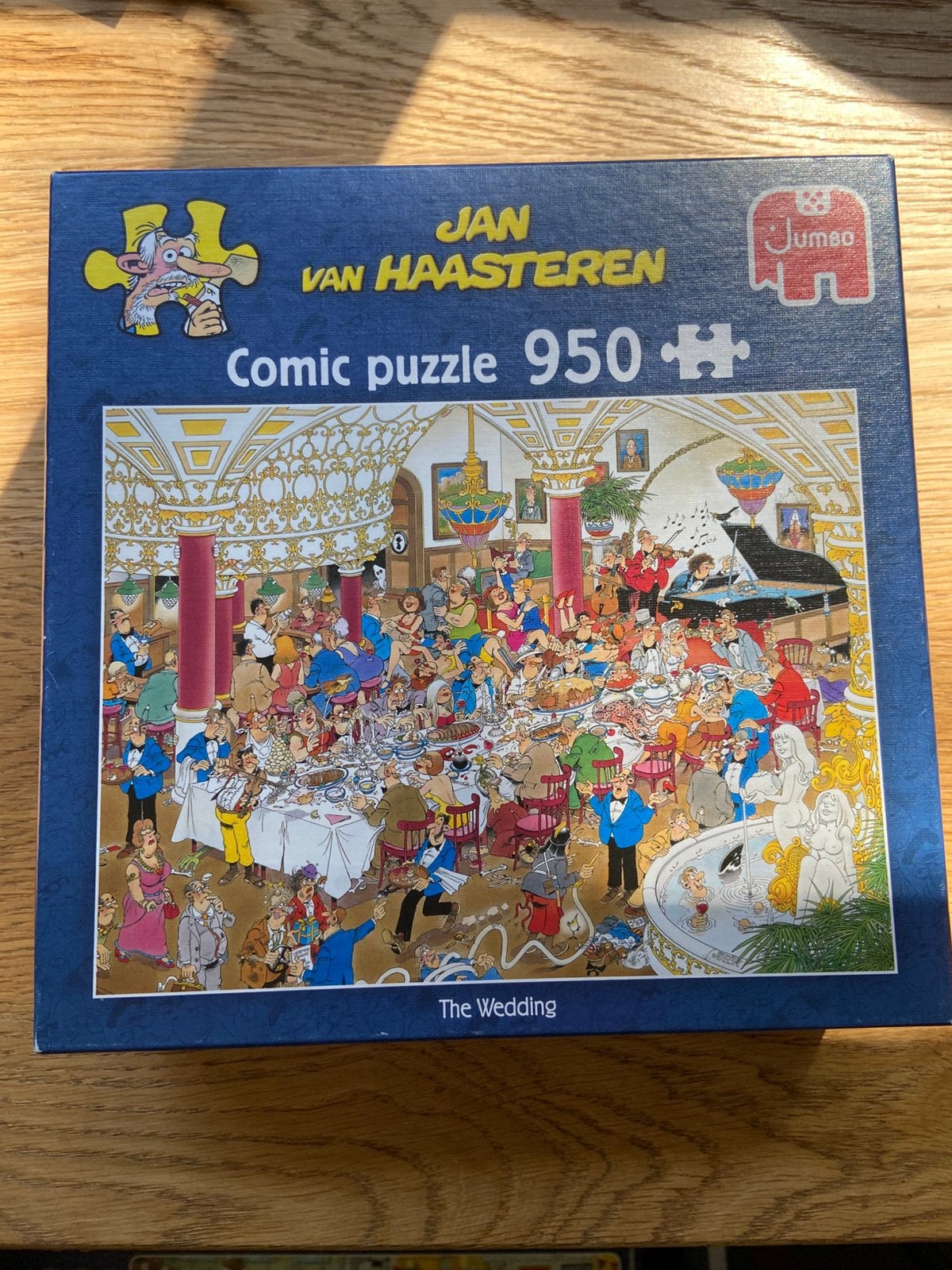 Jan van Haasteren 950 stukjes, De bruiloft, Ophalen of Verzenden, 500 t/m 1500 stukjes, Zo goed als nieuw