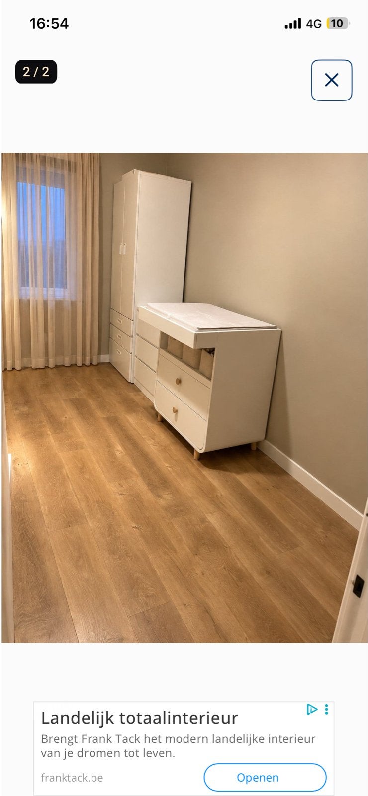 Foto 3 van IKEA Gonatt Ledikant en Myllra Commode - Zo goed als nieuw