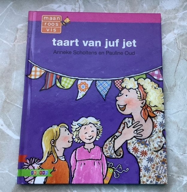 Taart van juf Jet - Maan Roos Vis, Ophalen of Verzenden, Zo goed als nieuw, Non-fictie