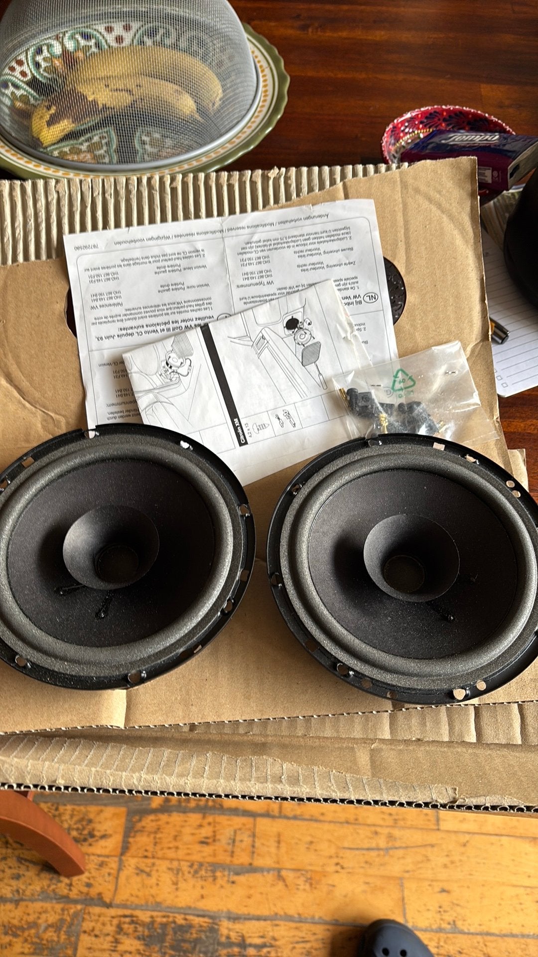 Philips vintage speakerset auto, Ophalen, Nieuw