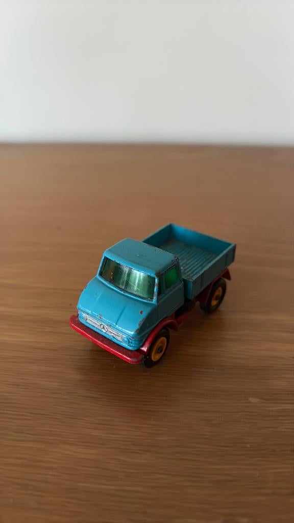 Matchbox nr 49 Unimog - Vintage Speelgoed Vrachtwagen, Ophalen of Verzenden, Gebruikt, Bus of Vrachtwagen
