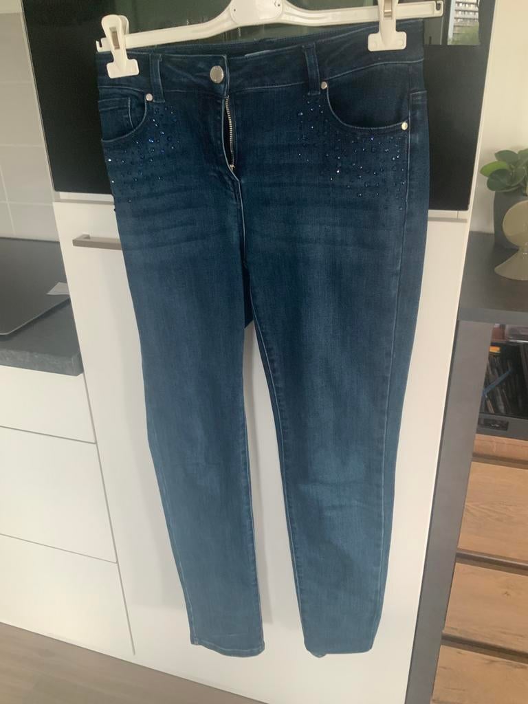 Spijkerbroek van Morgan Mt 38 klein prijsje, Kleding | Dames, Spijkerbroeken en Jeans, Ophalen of Verzenden, Gedragen, Blauw, W30 - W32 (confectie 38/40)