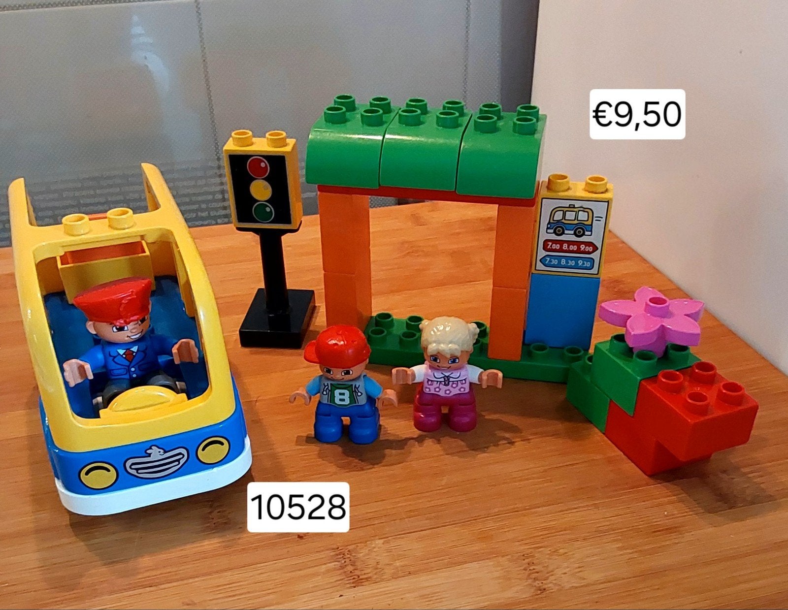 LEGO Duplo Bus en Bushalte Set (10528)🦋, Ophalen of Verzenden