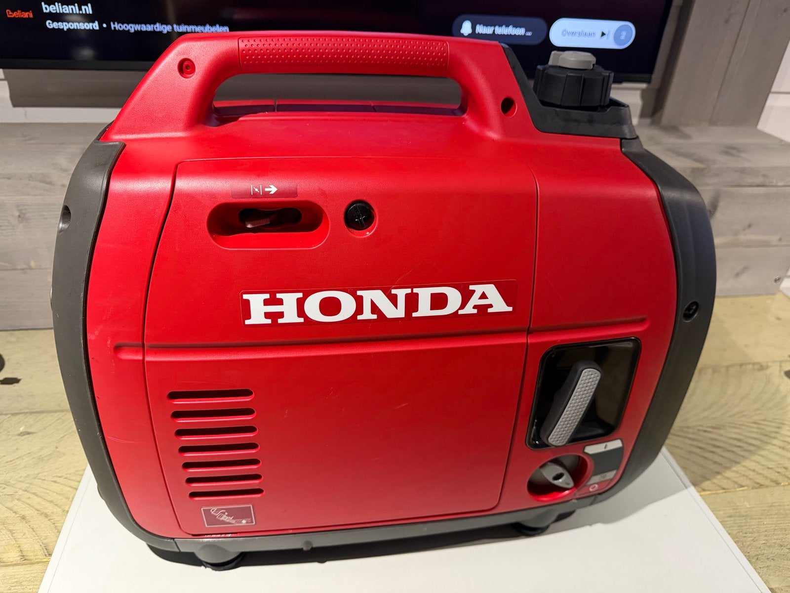 Honda EU22i Aggregaat - Stil, Krachtig en Draagbaar, Gebruikt, Ophalen of Verzenden, Nvt, Nvt