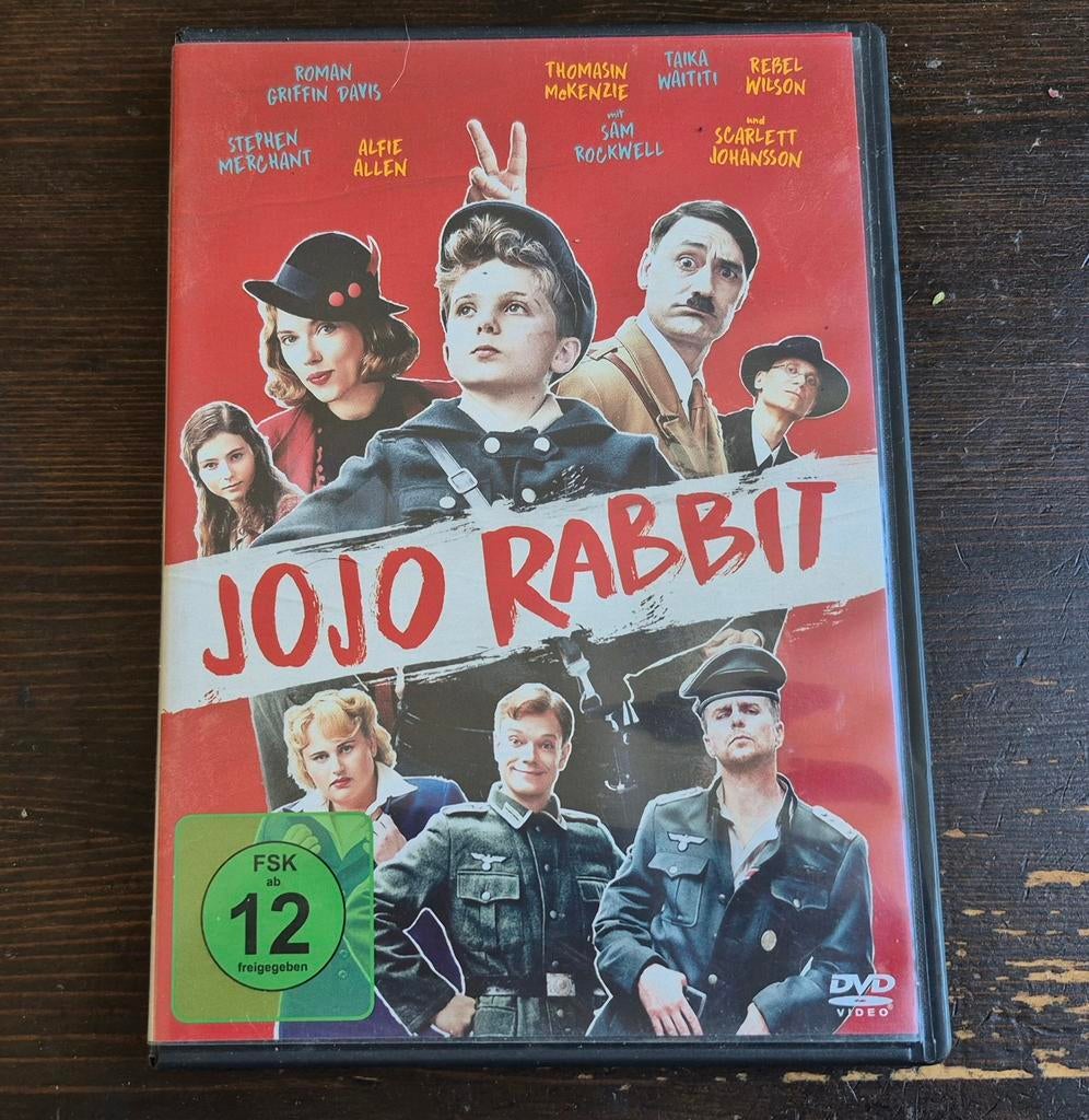 Jojo Rabbit, Cd's en Dvd's, Vanaf 12 jaar, Ophalen of Verzenden, Zo goed als nieuw