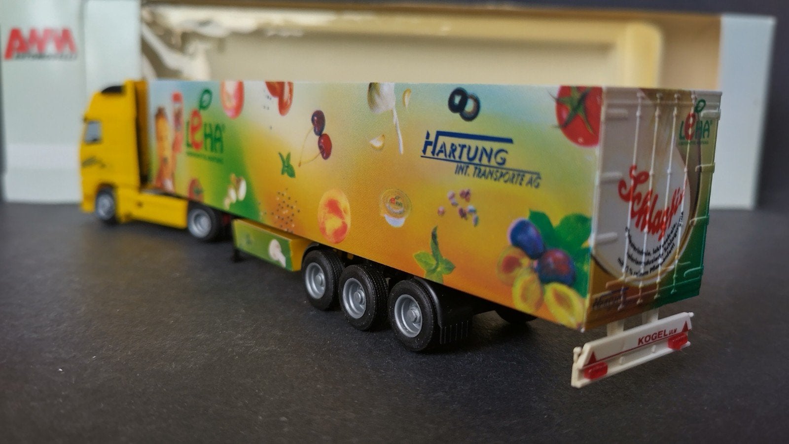 Volvo FH 12 Leha Hartung 1:87 Awm Pol, Verzenden, ., Nieuw, Herpa