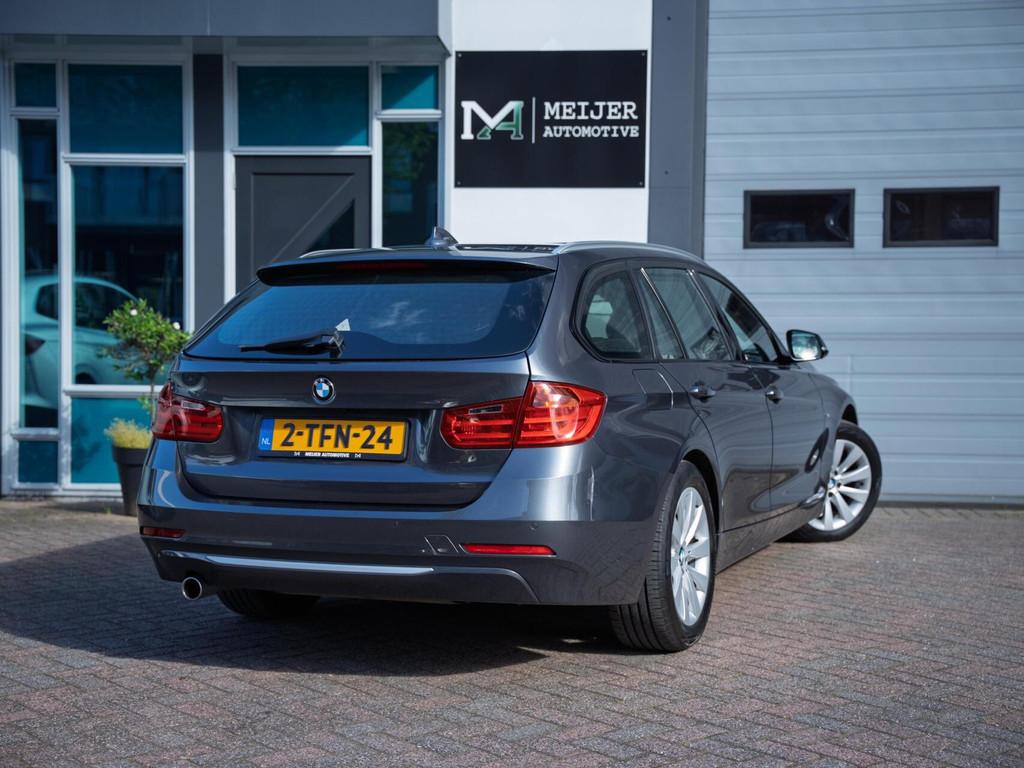 BMW 320i Touring High Executive |Modern|Pano|Aut.|360cam|Sto, Automaat, Achterwielaandrijving, Gebruikt, 4 cilinders