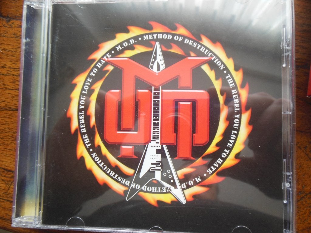 cd thrash hardcore heavy metal m.o.d the rebel you loved to, Ophalen of Verzenden, Zo goed als nieuw, Heavy metal, Album