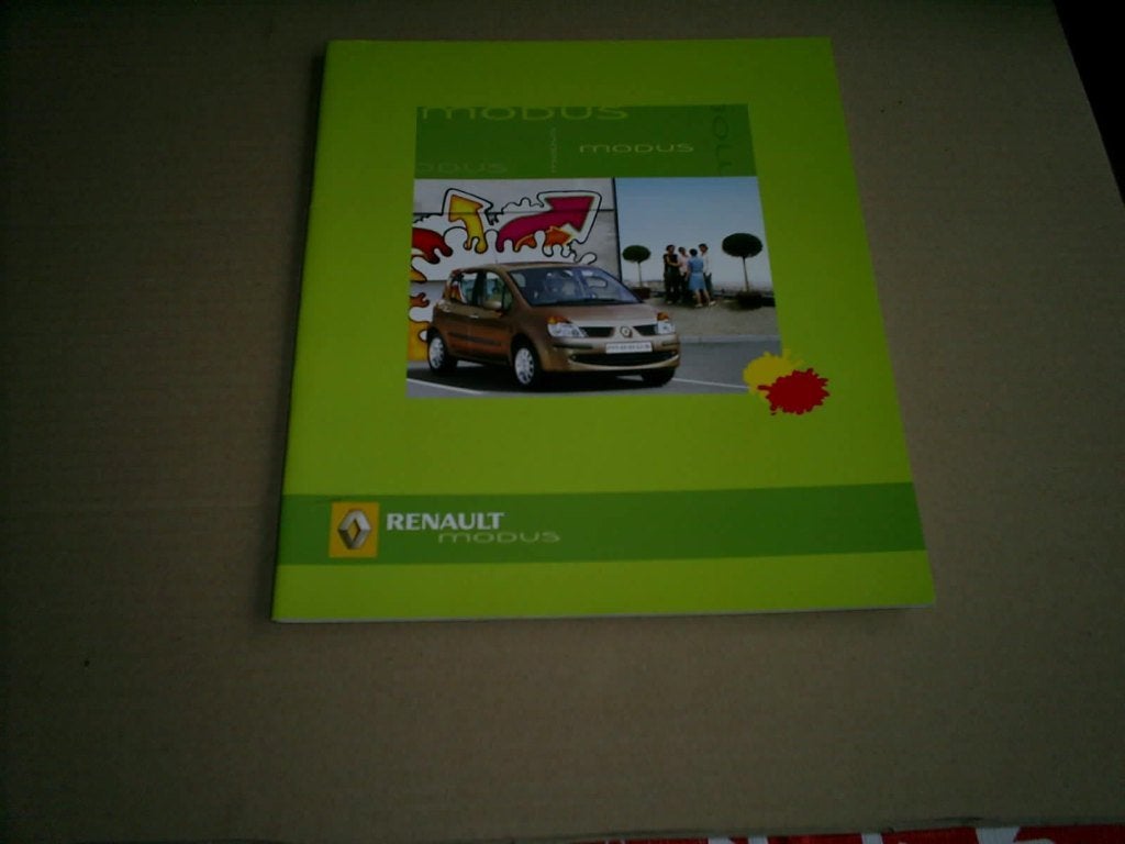 Renault Modus o.a. F-1 [ 10 / 2004 ], Ophalen of Verzenden, Zo goed als nieuw, Renault