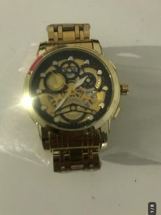 Splinter nieuwe Gouden horloge 24karaat nieuw !!!!, Sieraden, Tassen en Uiterlijk, Horloges | Heren, Polshorloge, Nieuw, Goud