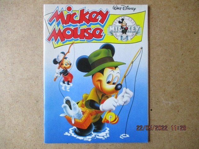 adv6506 mickey mouse 60 jaar, Boeken, Eén stripboek, Ophalen, Gelezen