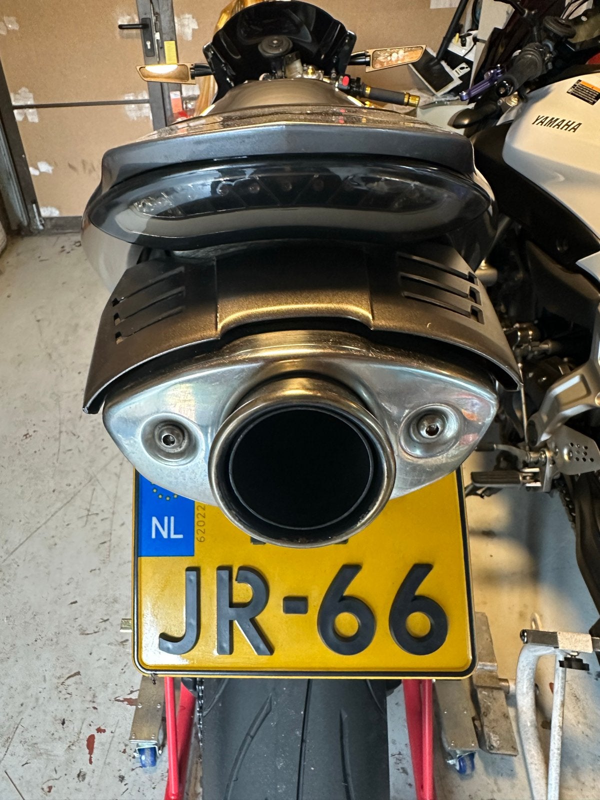 Originele Triumph Original Racing uitlaat (2006-2016), Ophalen of Verzenden, Gebruikt