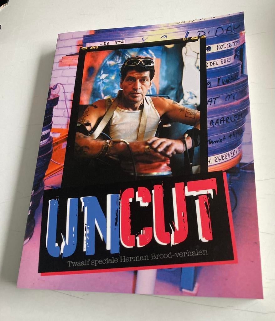 Herman Brood - Uncut (boek & dvd / nieuwstaat), Ophalen of Verzenden, Zo goed als nieuw, Artiest
