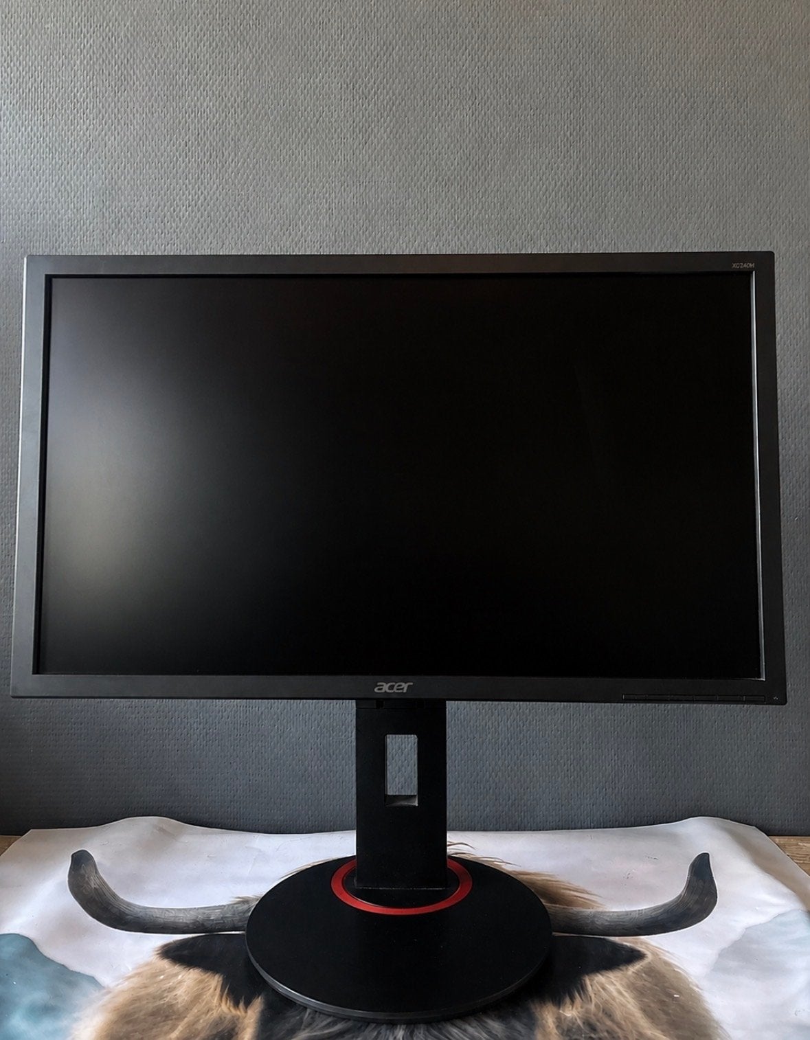 Acer XF240H Gaming Monitor - Full HD, 144Hz, verstelbaar, 101 t/m 150 Hz, In hoogte verstelbaar, Full HD, Zo goed als nieuw