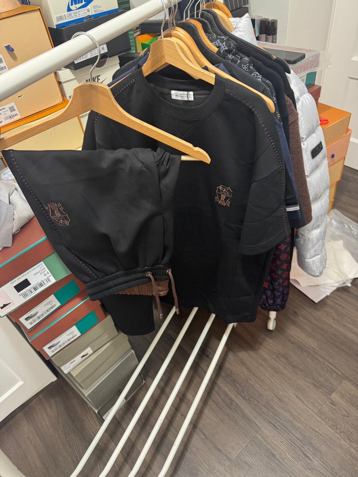 Brunello Cucinelli Set zwart, Ophalen of Verzenden, Nieuw