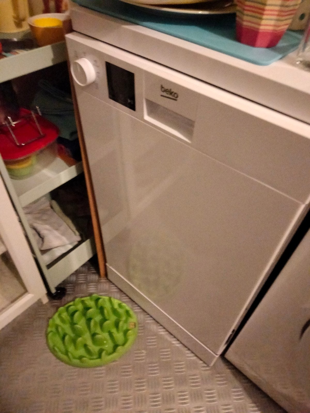Beko afwasmachine., Ophalen