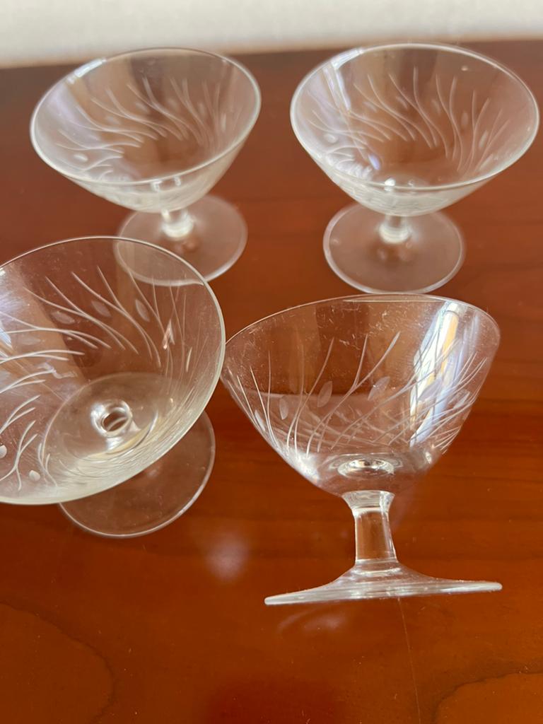 Pracht kristal geslepen wijnglazen 9, champagne coupes 4, Verzamelen, Glas en Borrelglaasjes, Ophalen, Zo goed als nieuw, Overige typen