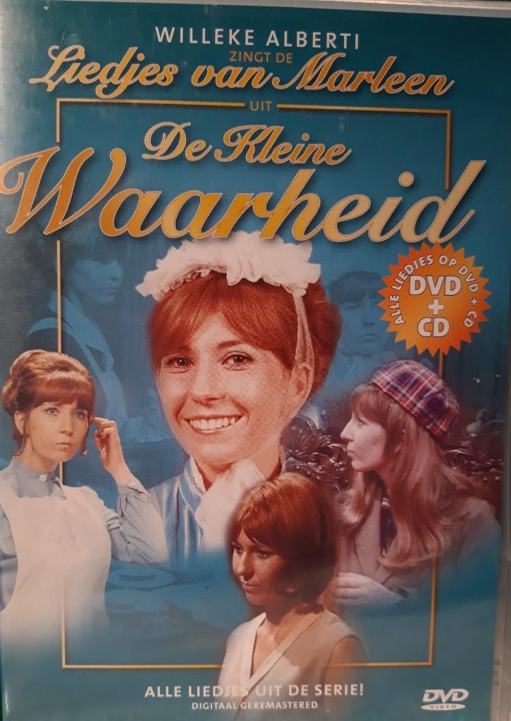 De Kleine Waarheid alle liedjes uit de serie dvd en cd, Alle leeftijden, Ophalen of Verzenden, Zo goed als nieuw