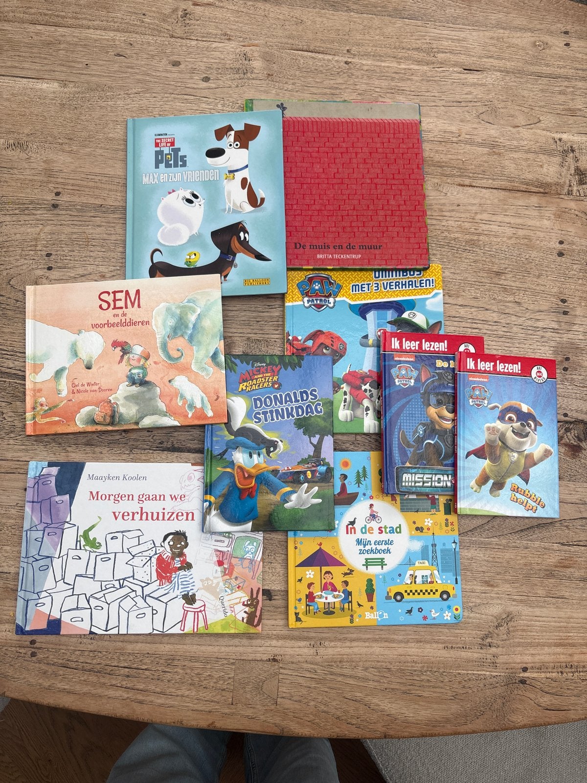 9 Grote collectie kinderboeken: Paw Patrol, Disney, en meer, Ophalen, Gelezen, Fictie algemeen