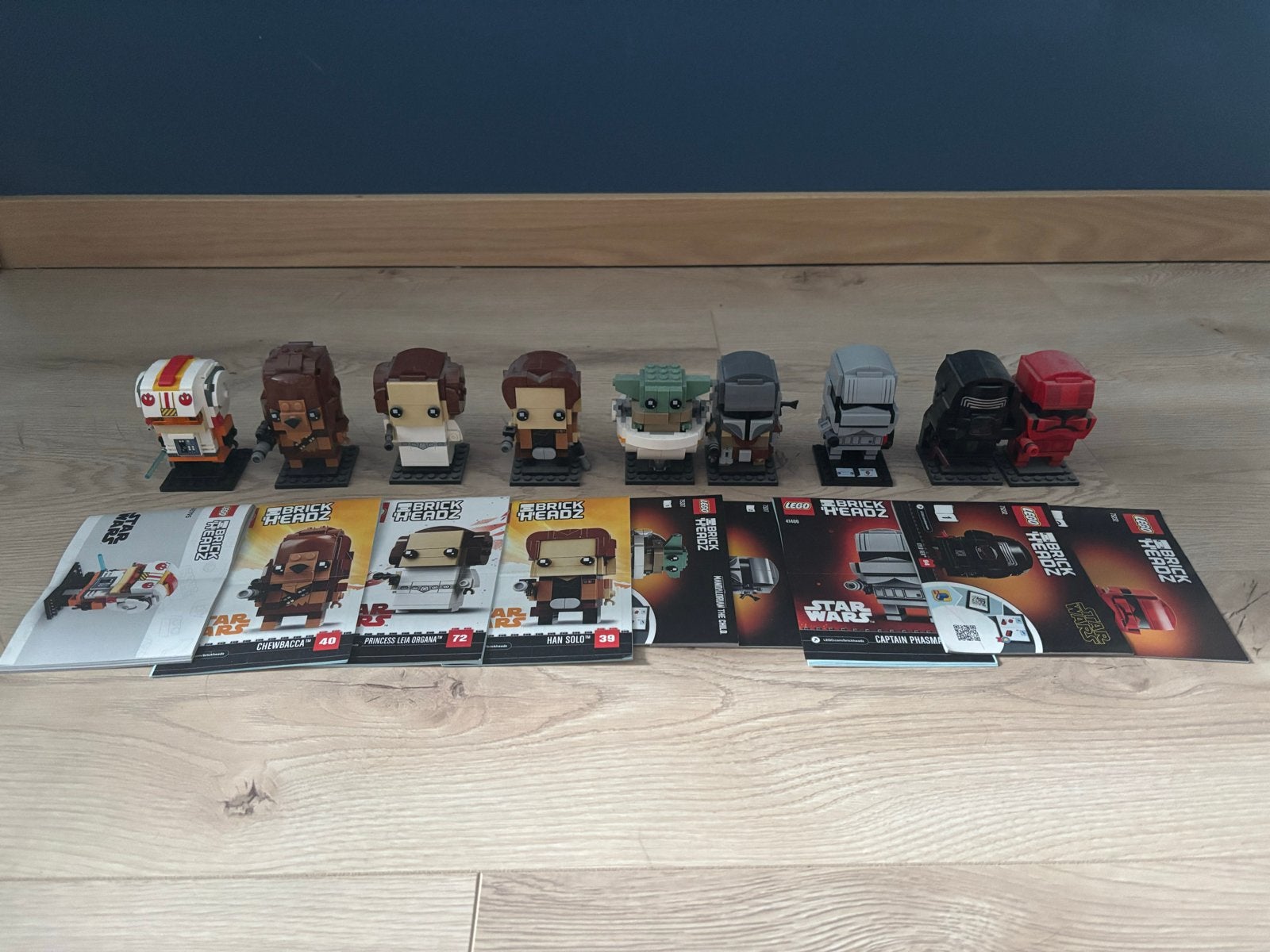 LEGO BrickHeadz Star Wars Collectie - 10 Figuren met Boekjes, Ophalen, Zo goed als nieuw, Overige merken