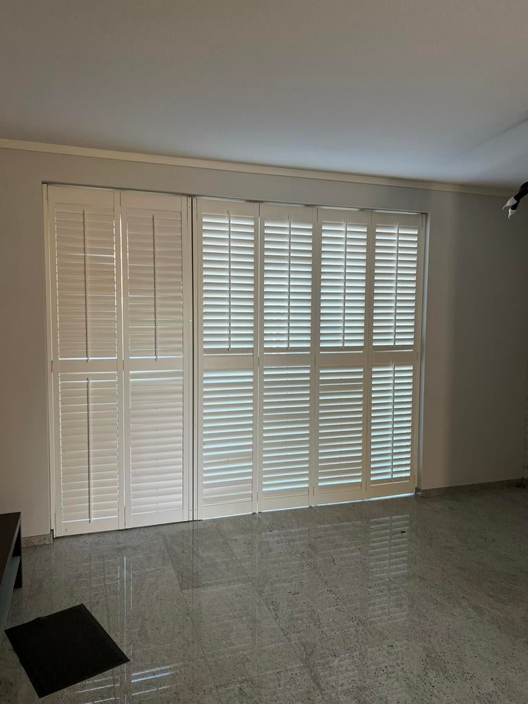 Shutters en houten luxaflex, Huis en Inrichting, Ophalen, Zo goed als nieuw, Minder dan 100 cm