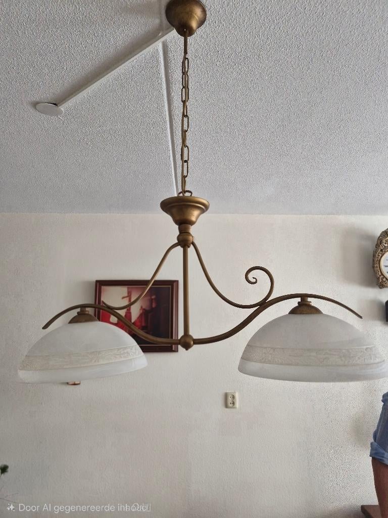 Lamp, Ophalen, Gebruikt, Glas, 50 tot 75 cm