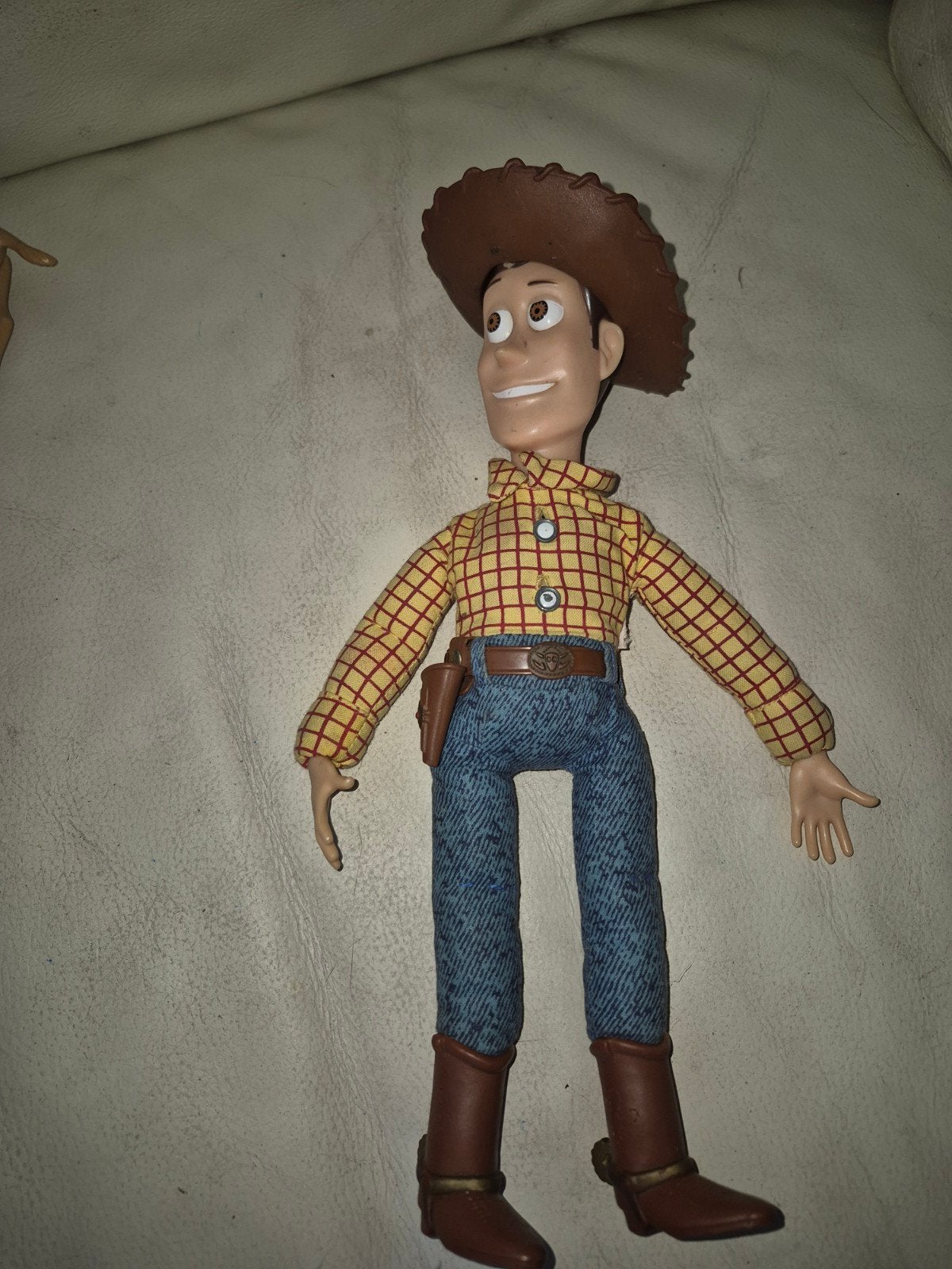 pratende woody met bijbehorende hoed van toy story, Ophalen, Zo goed als nieuw, Pop