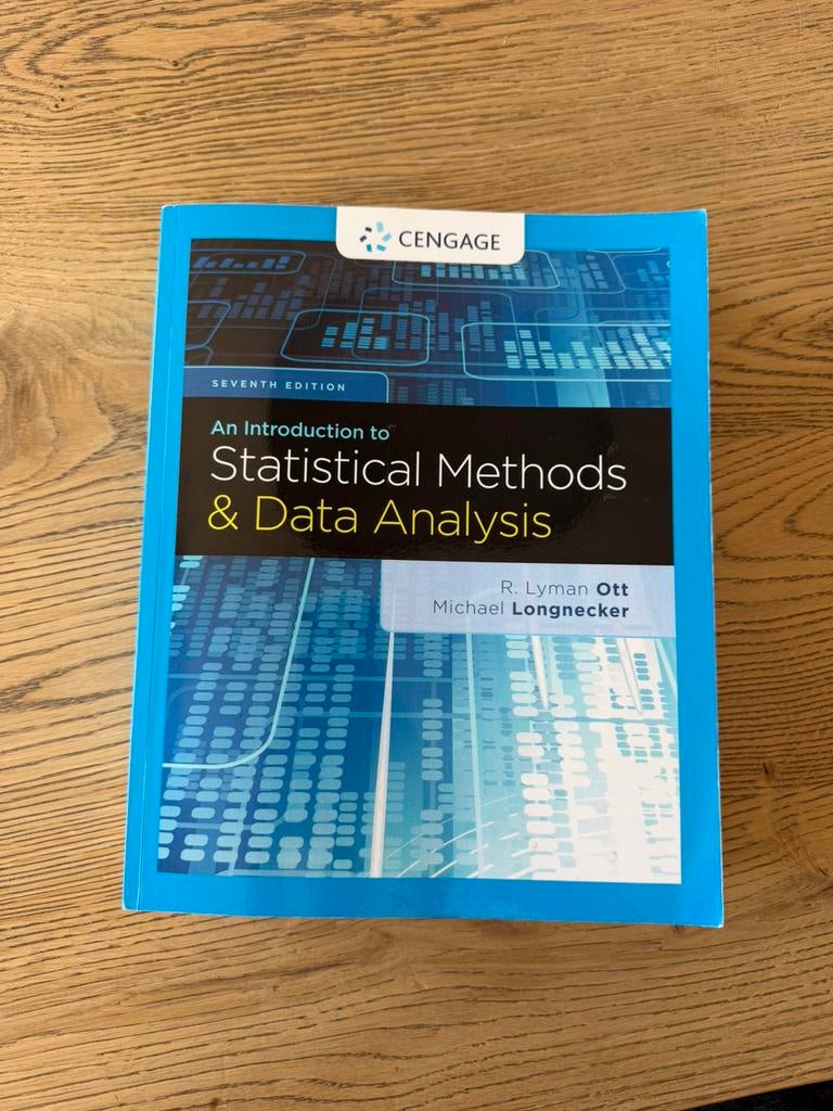 An Introduction to Statistical Methods and Data Analysis, Verzenden