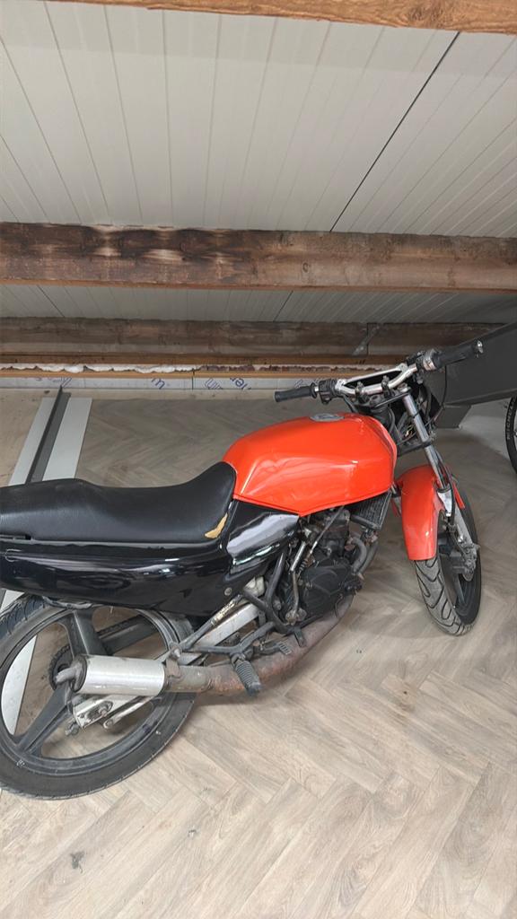 Honda nsr met kenteken, Ophalen
