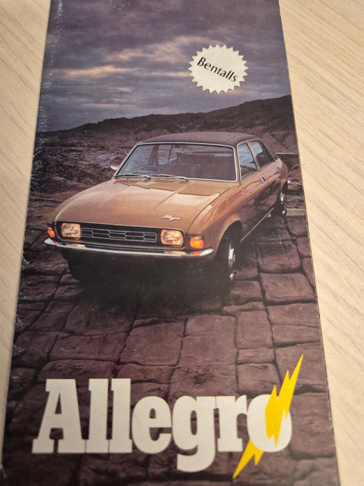 als nieuw Austin Allegro folder tweede typen mooie foto's, Ophalen of Verzenden, Zo goed als nieuw, Overige merken