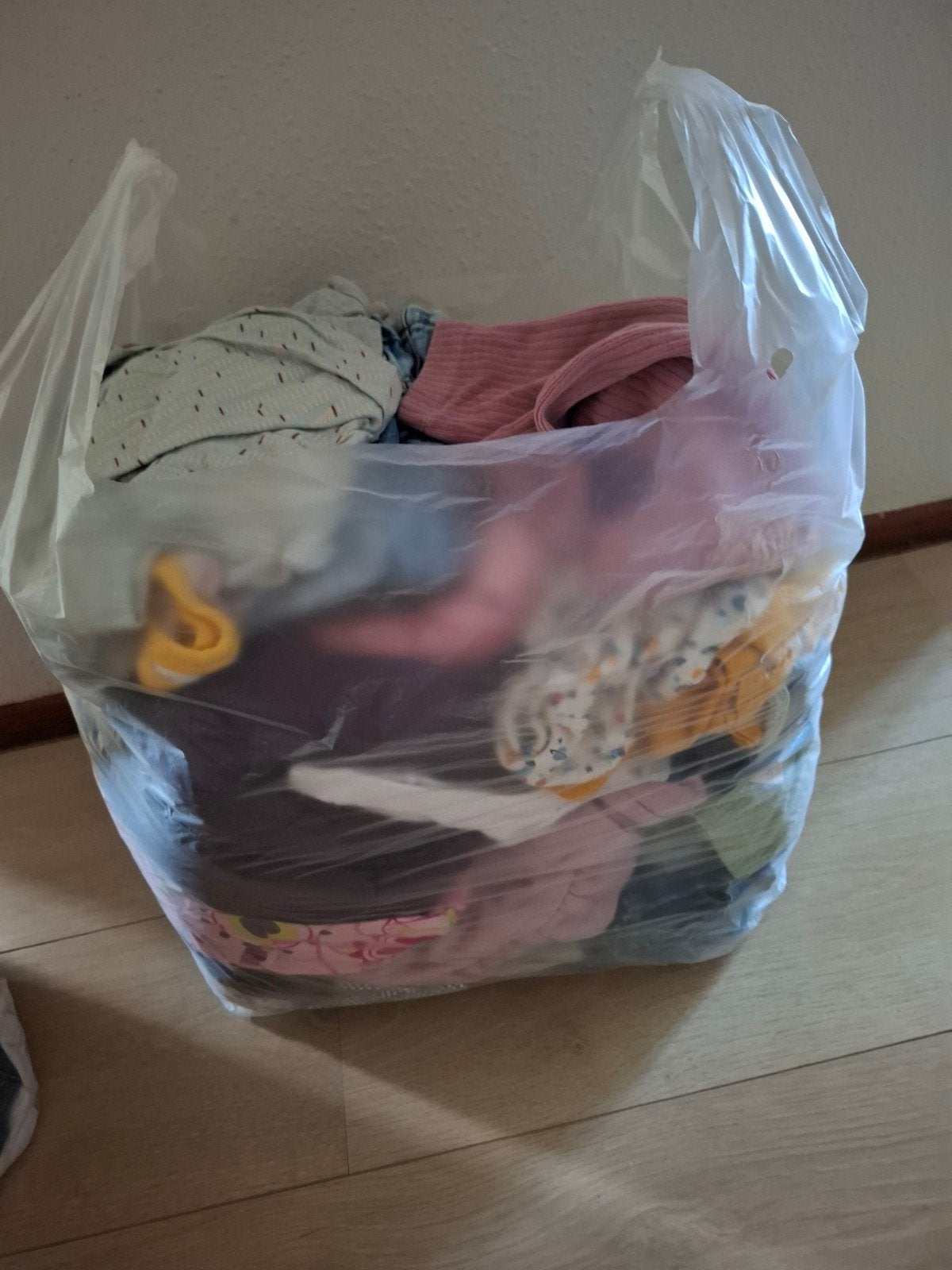 Tas vol met meisje kleding maat 62-86, Ophalen, Zo goed als nieuw, Maat 62