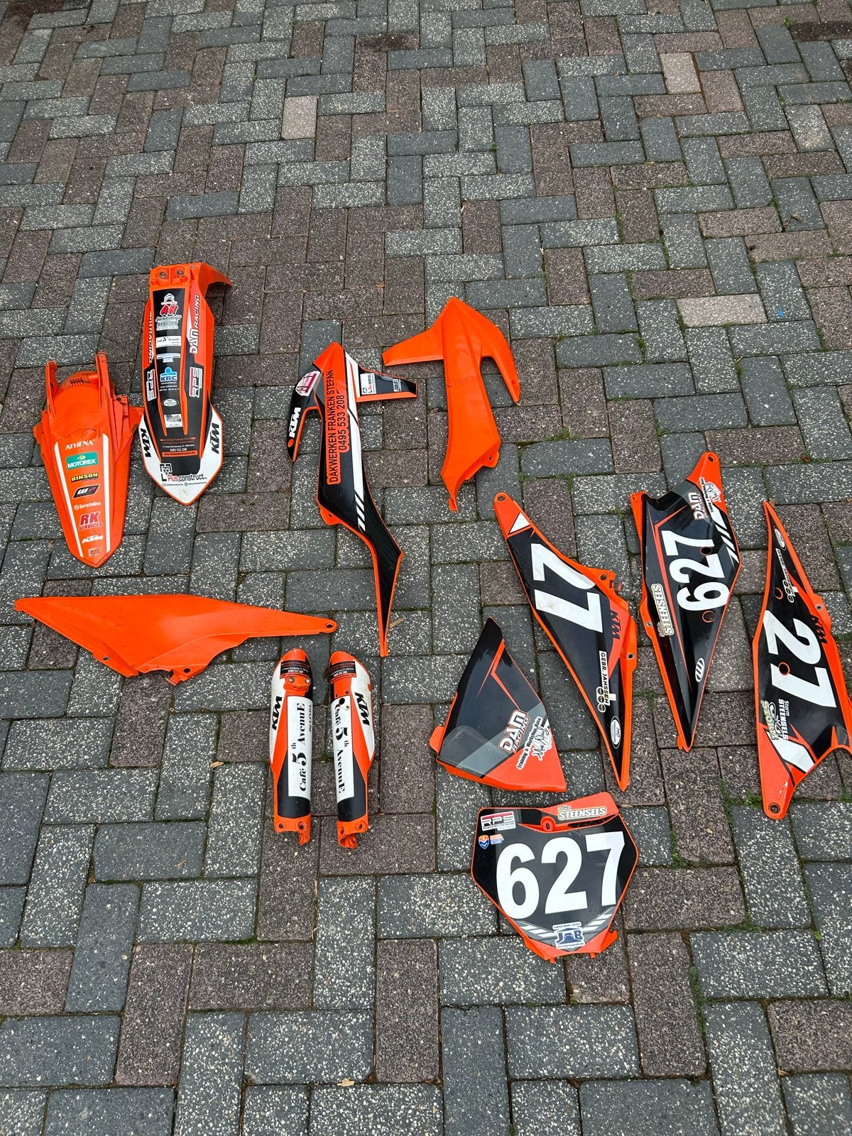 Kappen set voor KTM 2020-2023 - Zo goed als nieuw, Ophalen, Gebruikt