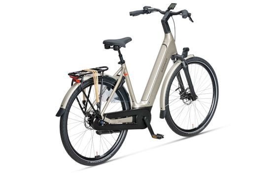 BATAVUS Finez E-Go Power N8 Lageinstap Champagne Goud 57cm, Ophalen, -, -, Batavus