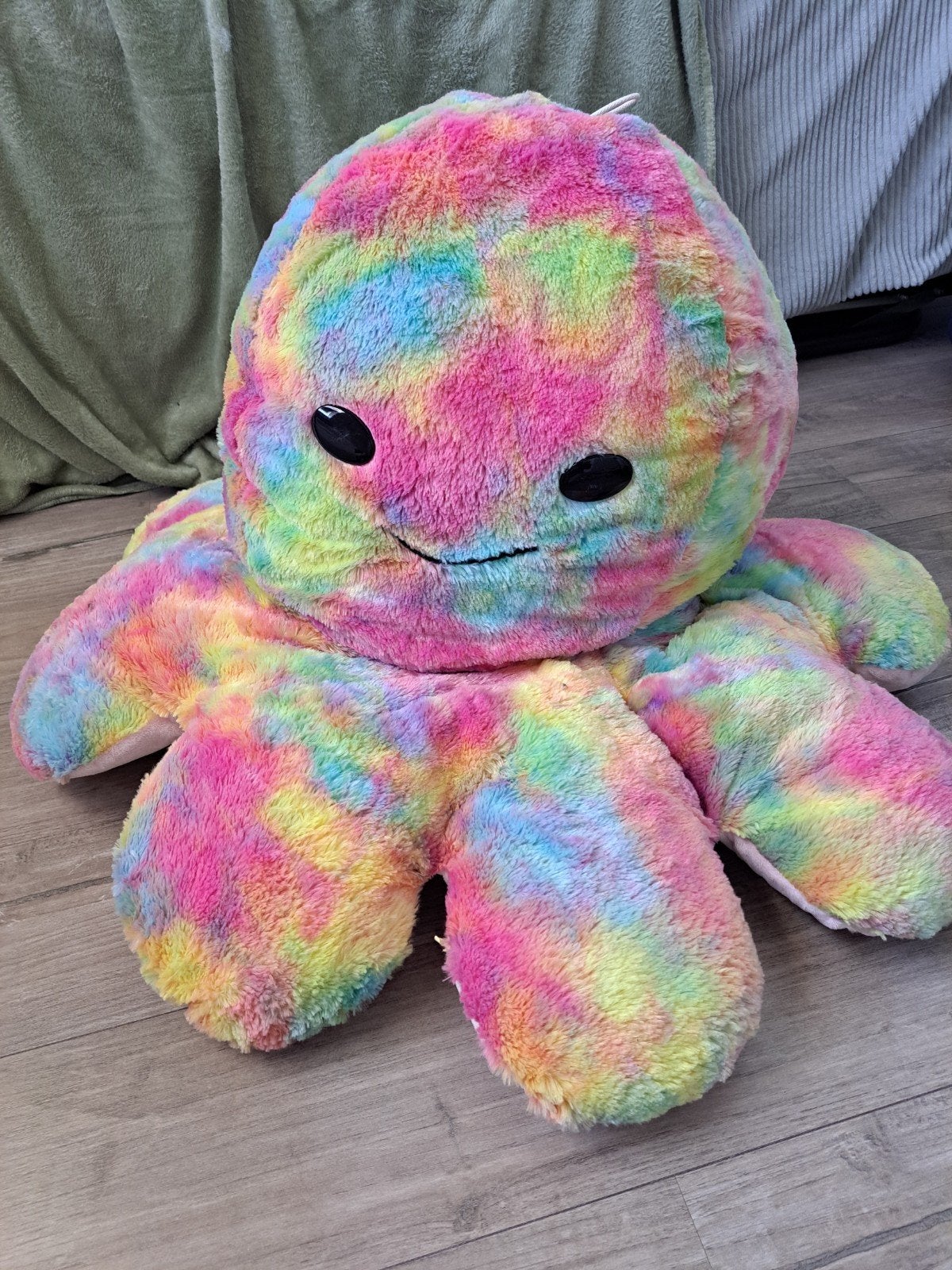grote octopus knuffel, Kinderen en Baby's, Speelgoed | Knuffels en Pluche, Ophalen, Overige typen